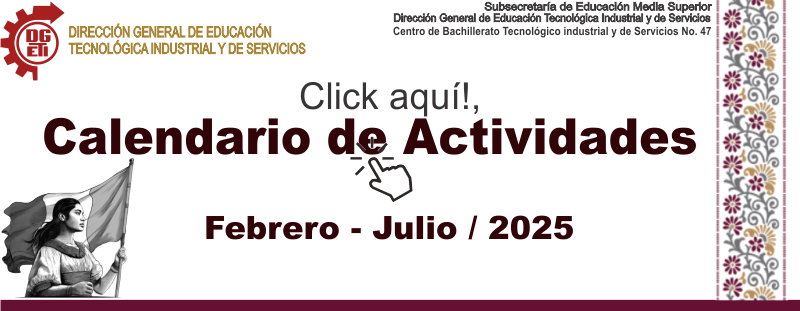 Actividades del semestre Febrero - Julio / 2025