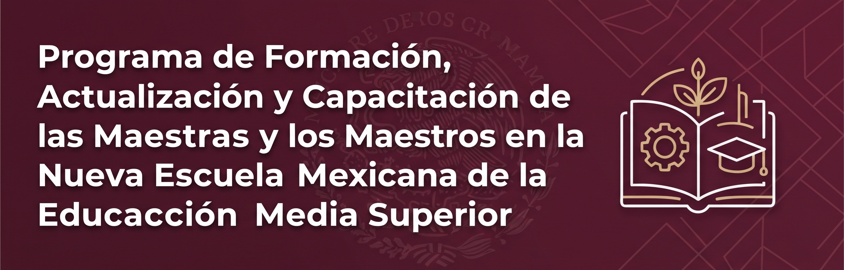 Programa de Formación, Actualización y Capacitación de las Maestras y los Maestr