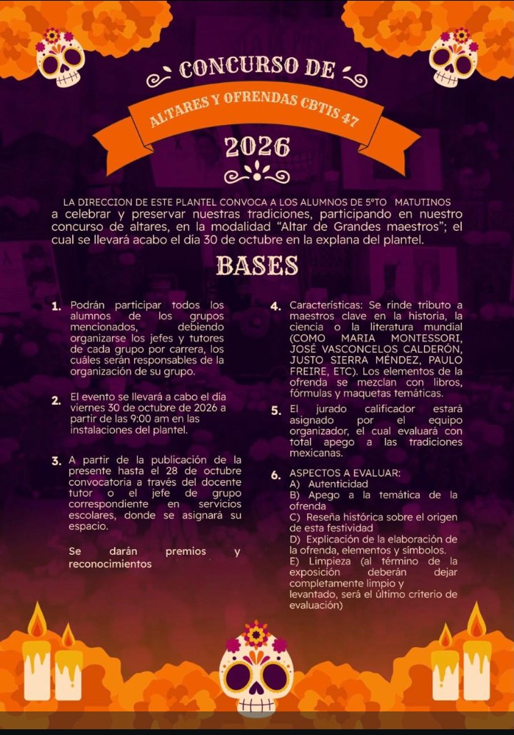 Concurso de Ofrendas 2026