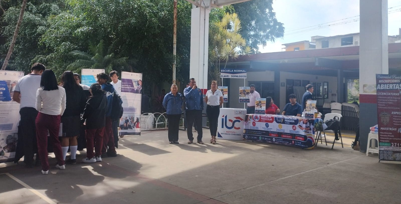 Inauguración de Feria Profesiográfica