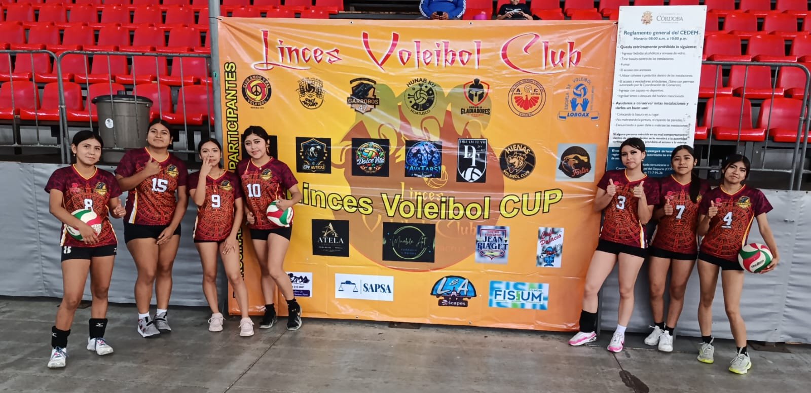 Equipo Femenil de Voleibol